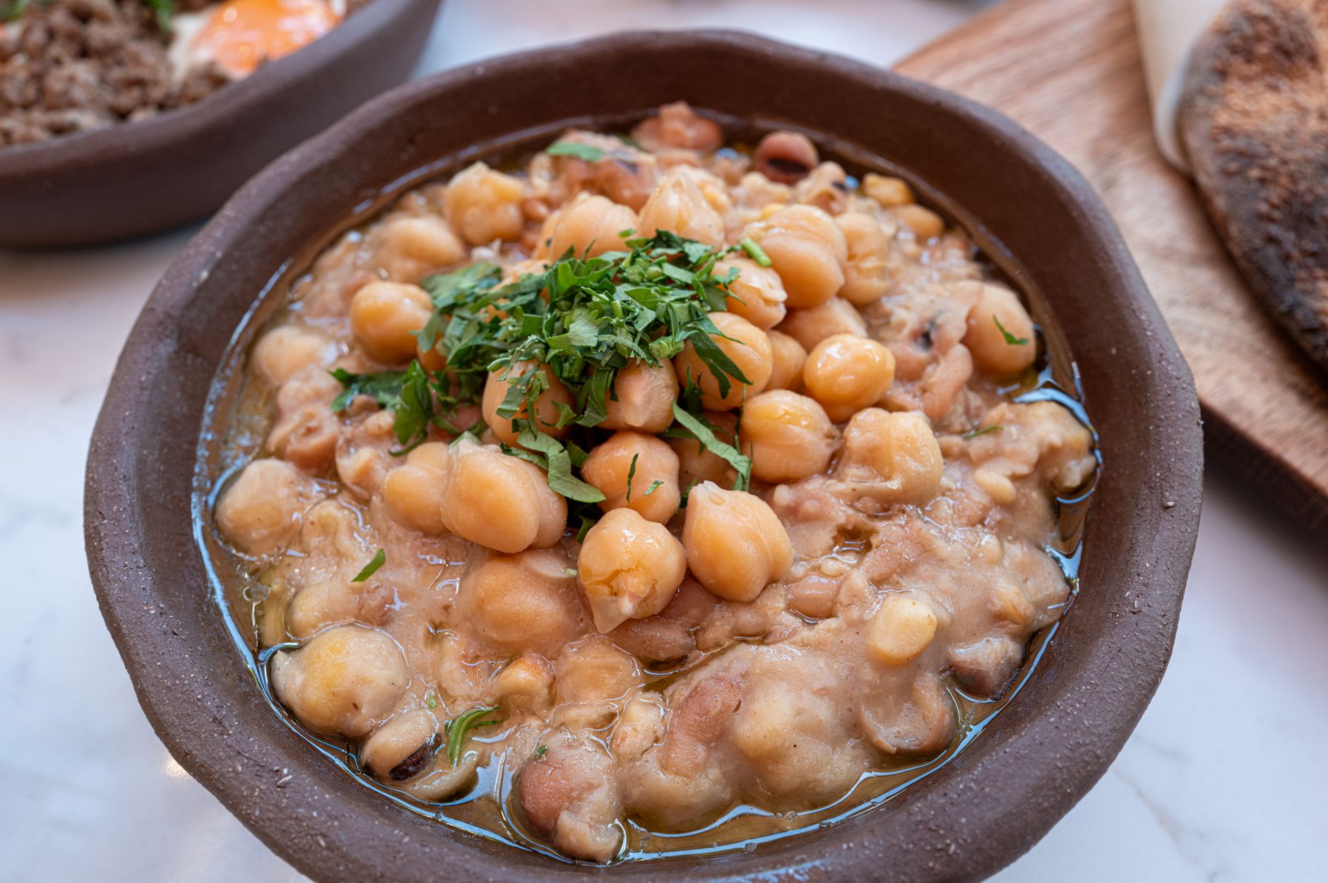 Chorizo & chickpea summer stew
