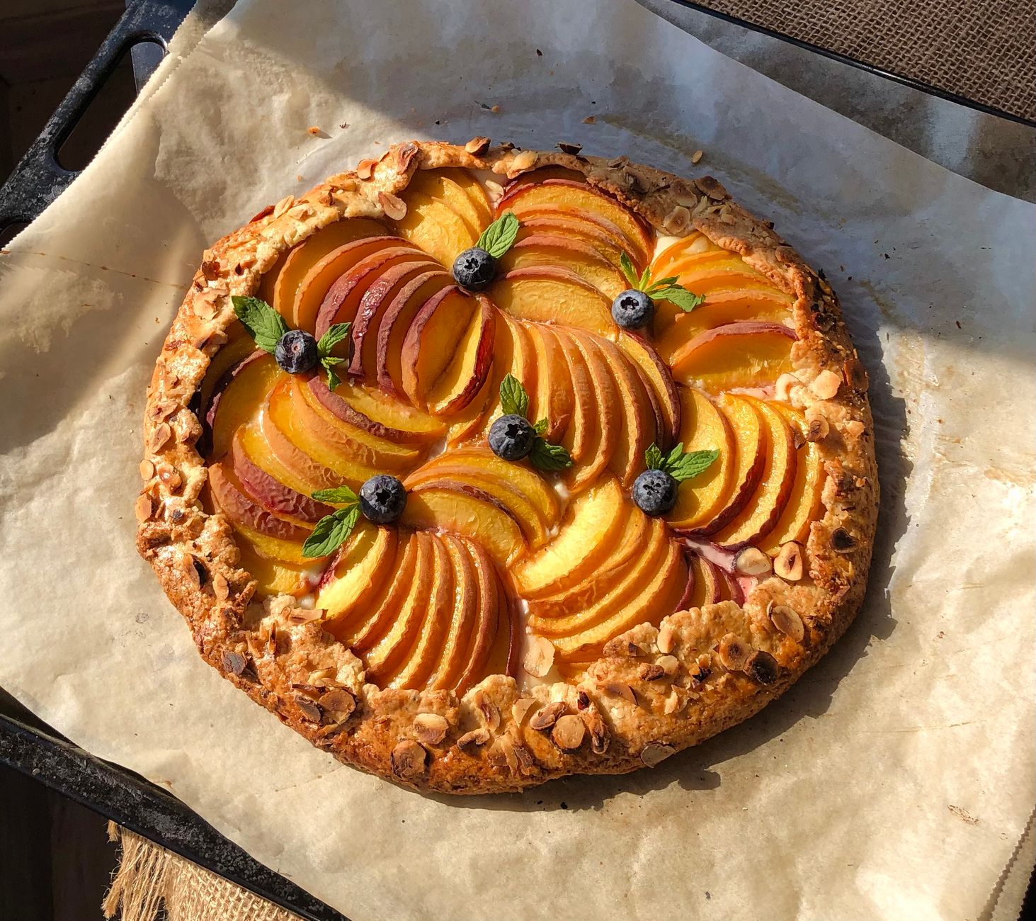 Peach Tart
