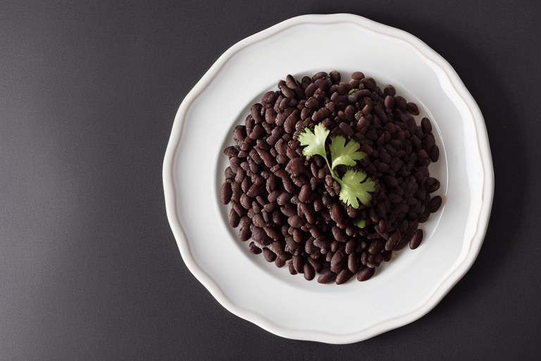 Quick Seasoned Black Beans