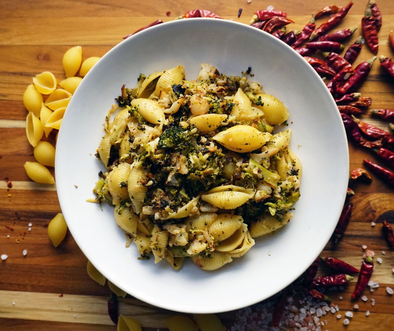 Parmesan & Pepper Kale Pasta