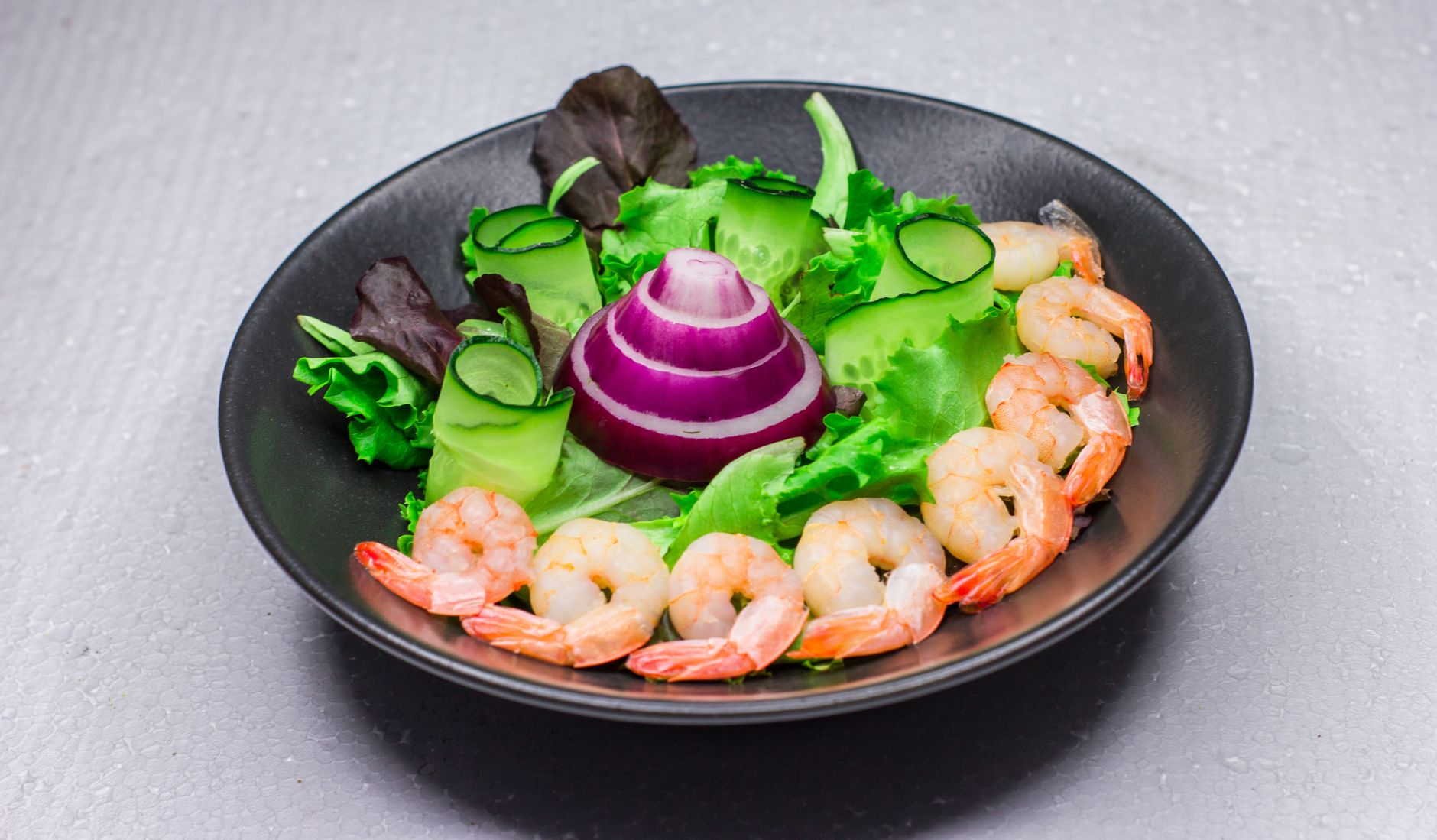 Bang bang prawn salad