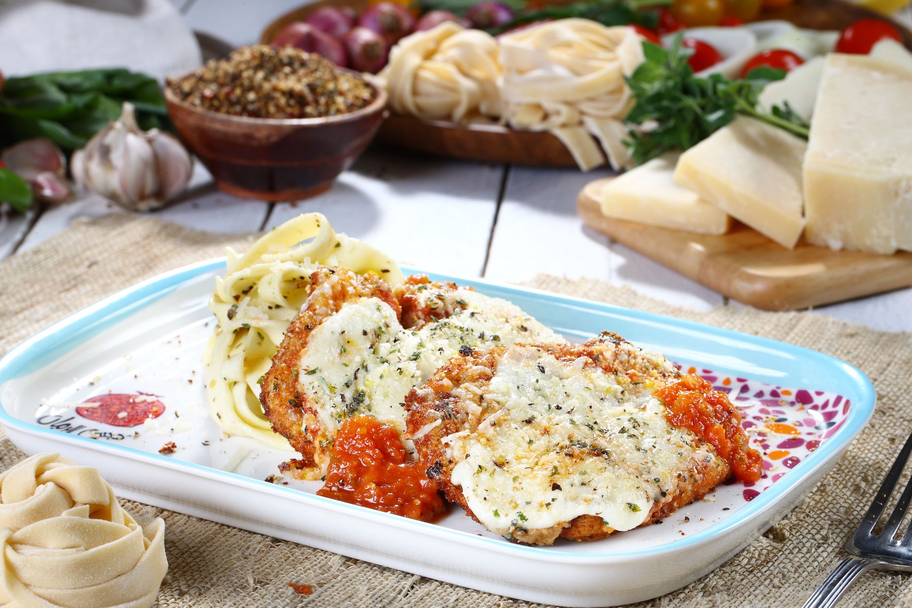 Beefy Eggplant Parmigiana