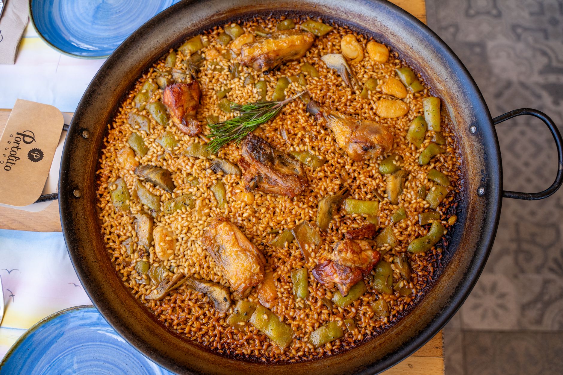 Spanish beans with chicken & chorizo