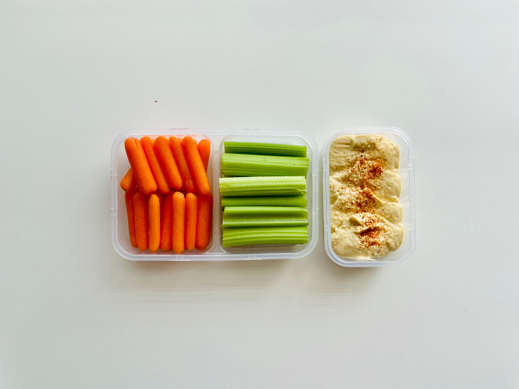Meal Prep Vegetable Snack Packs
