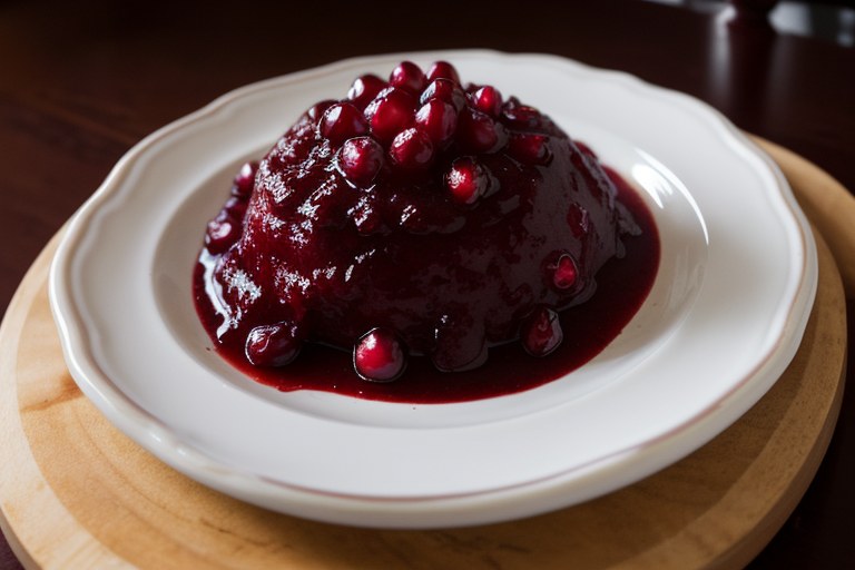 Spiced cranberry sauce