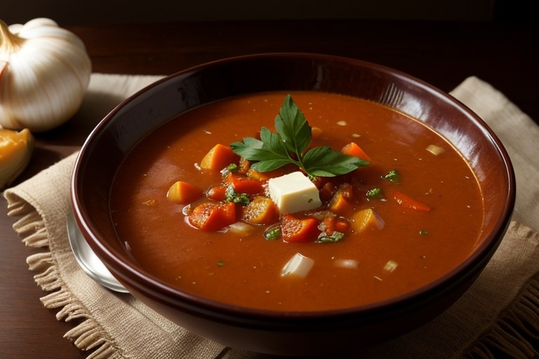 Tomato & Roasted Red Pepper Soup