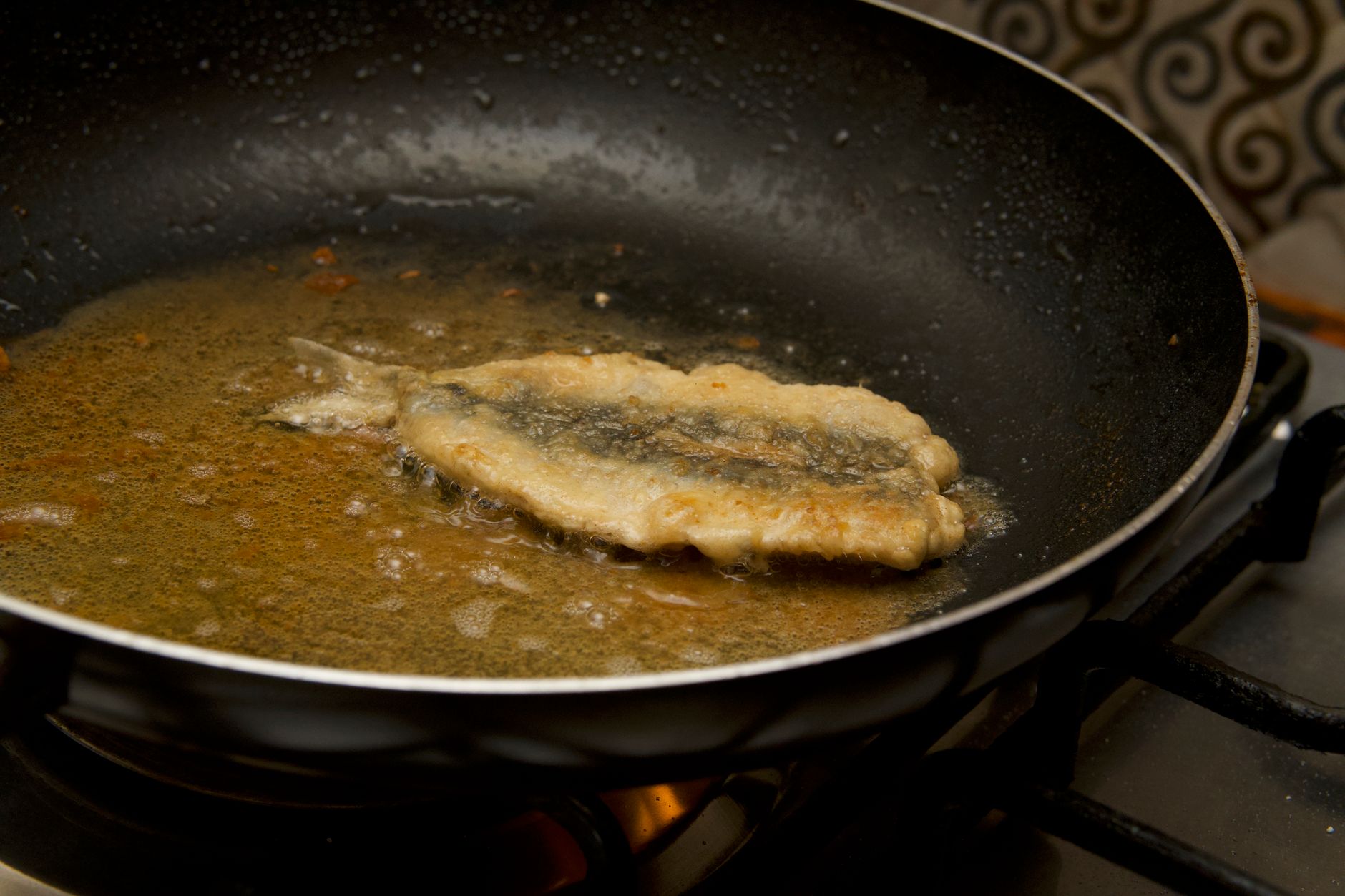 Pan-fried Dover sole