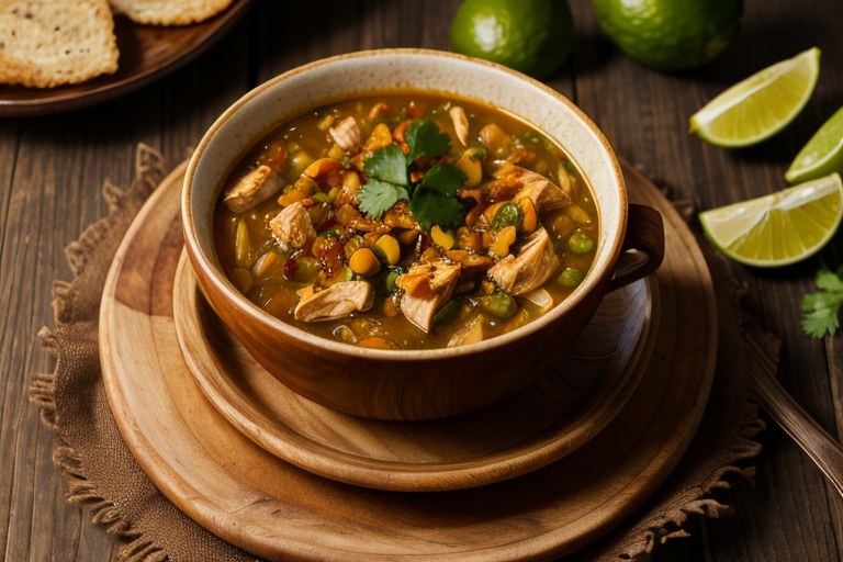 Lime Chicken Chili