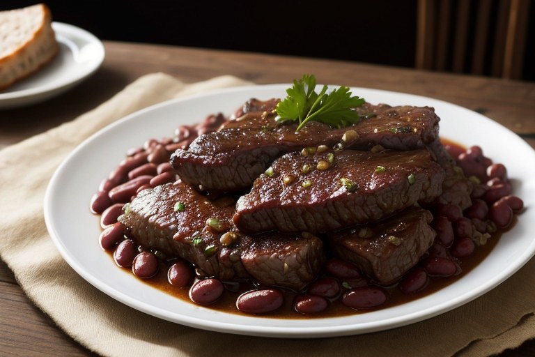 BBQ Beef and Beans