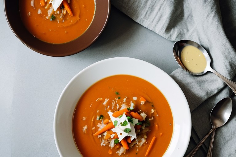 Rice and Carrot Soup