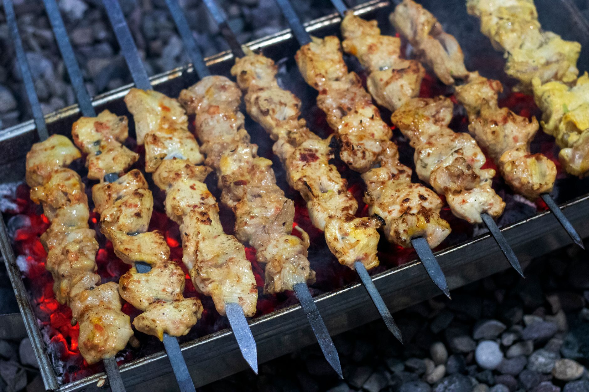 BBQ Chicken Kebabs