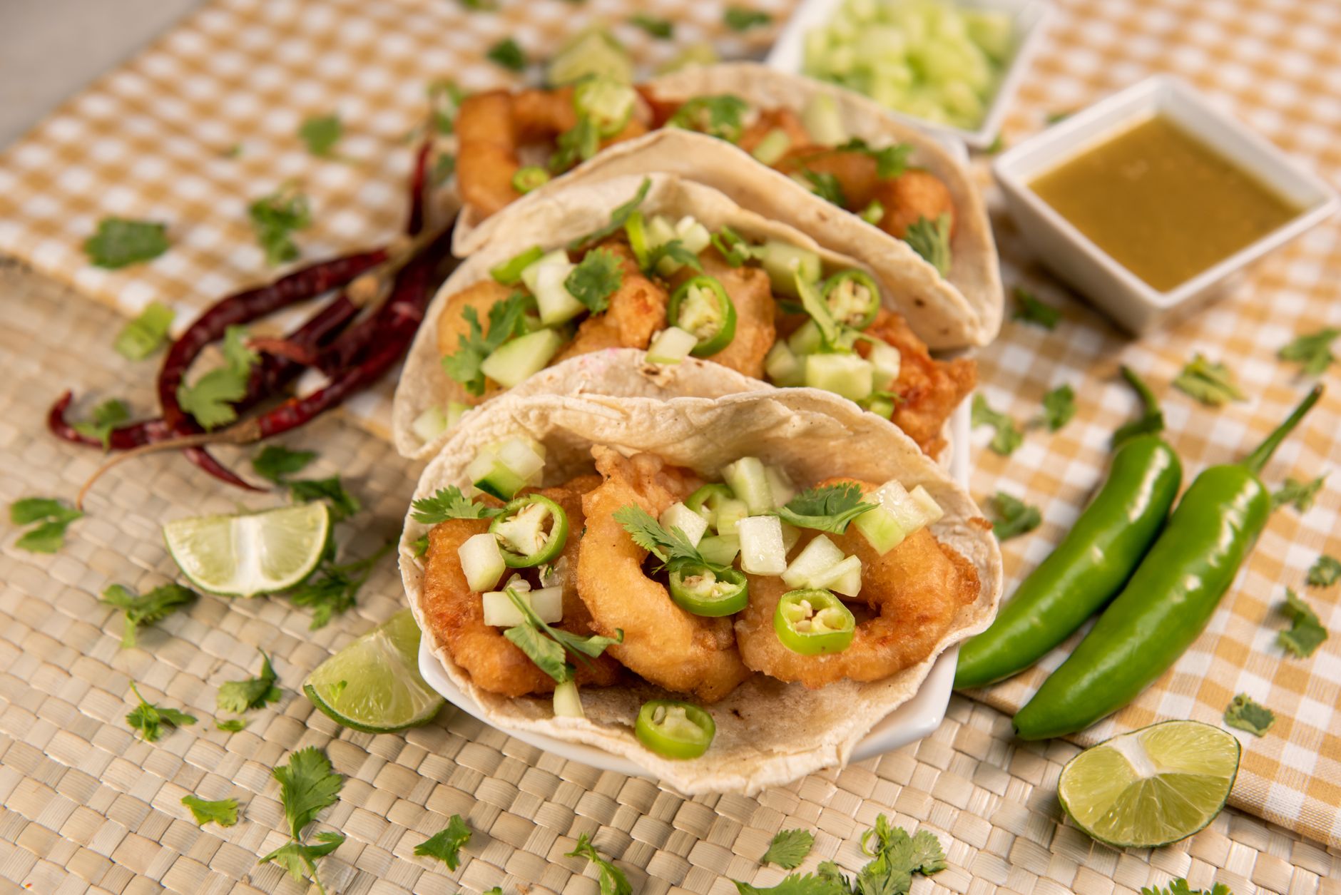 Air-Fryer Fish Tacos