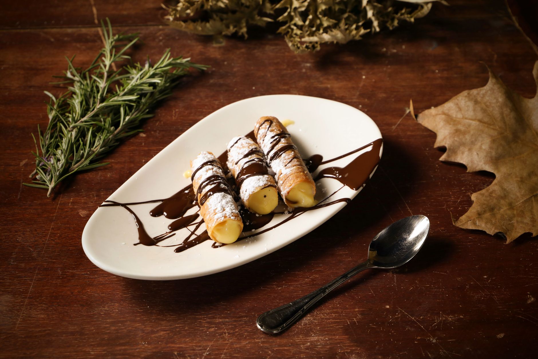 Chocolate Cannoli