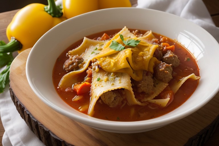 Lasagna Soup