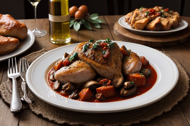 Chicken Marengo