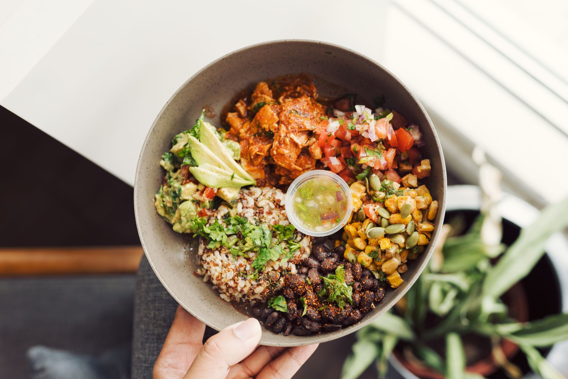 Salsa Chicken Meal Prep Bowls