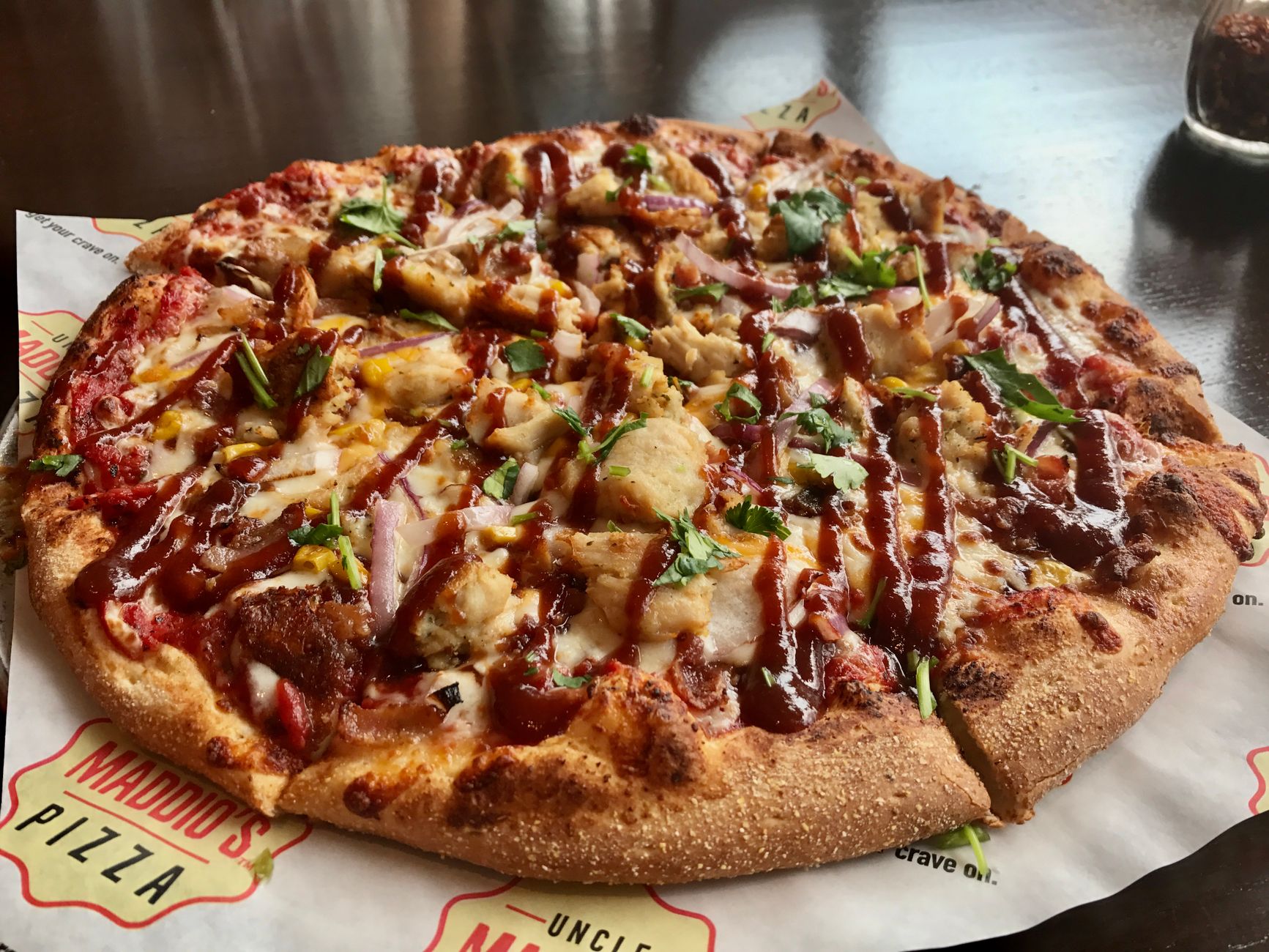 Thai Chicken Pizza