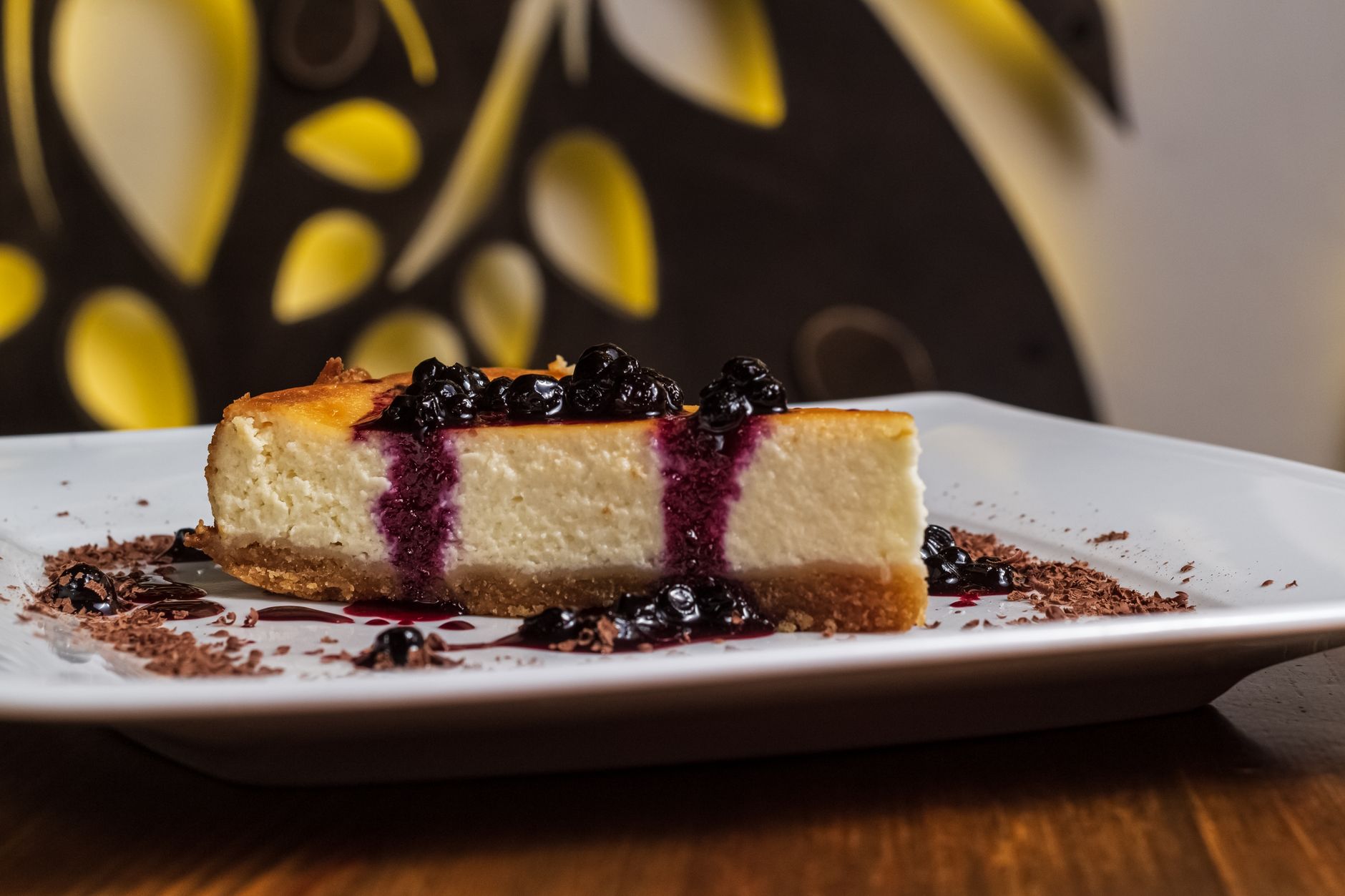 Lemony White Chocolate Cheesecake
