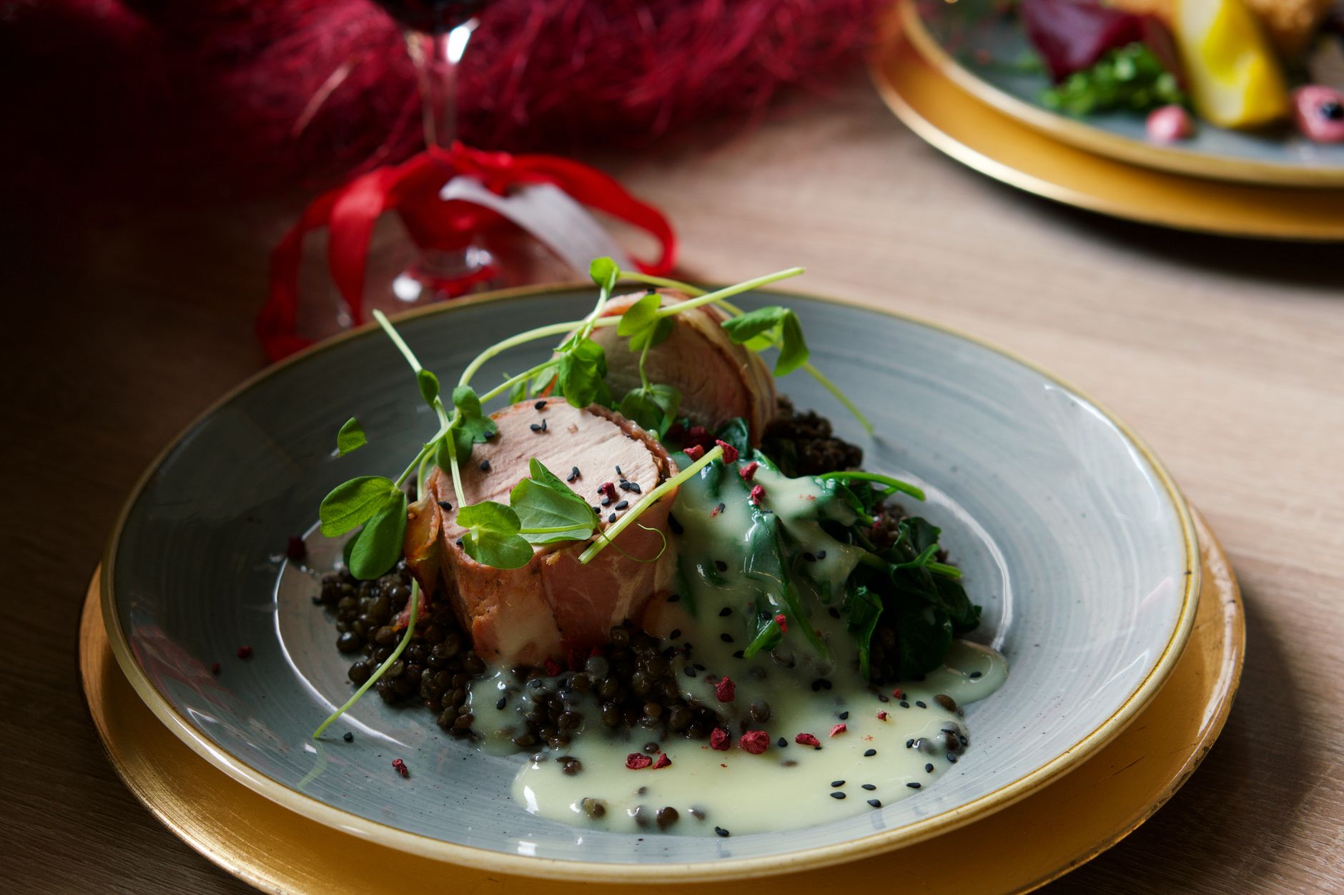 Pork Tenderloin with Plum Sauce