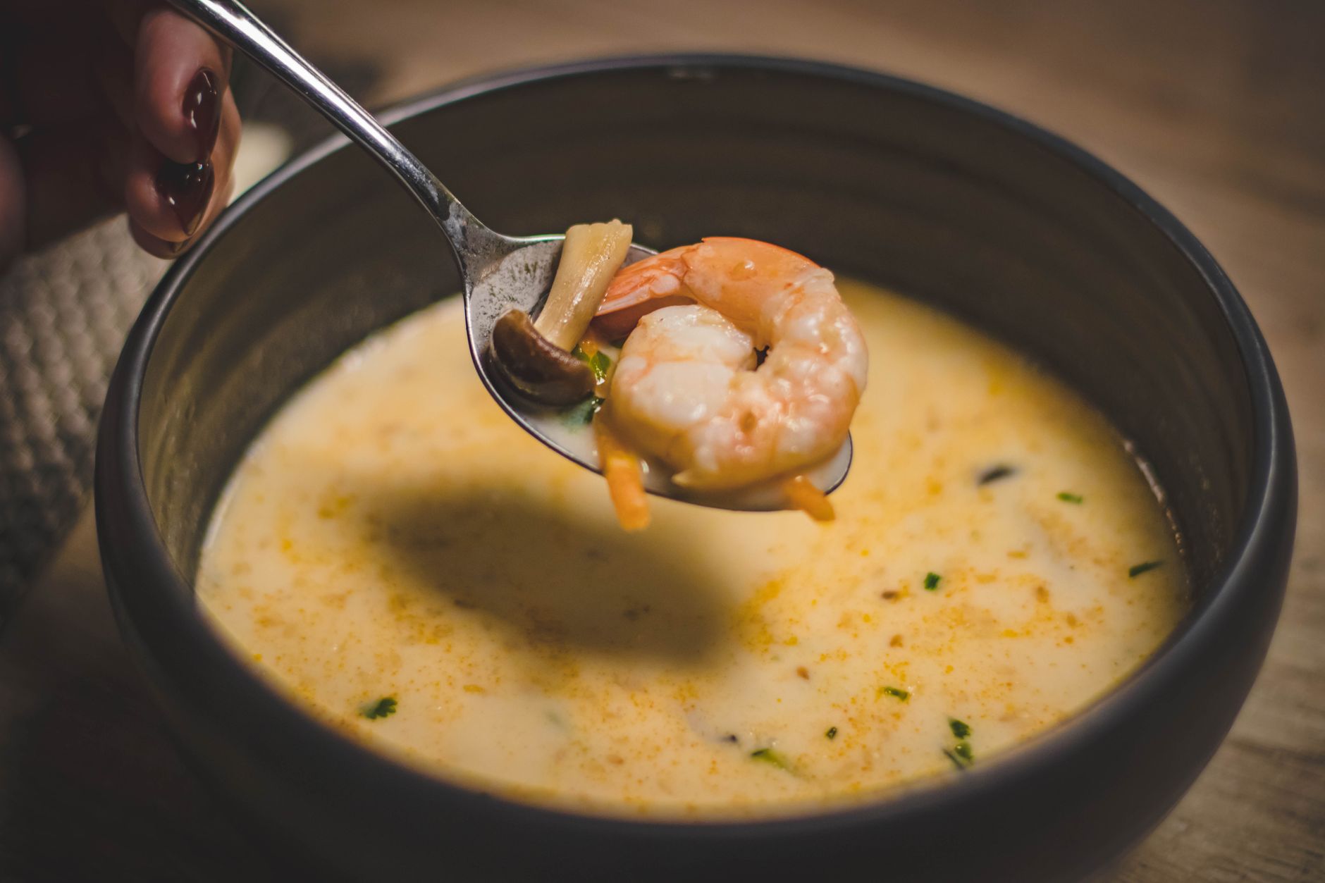 Creamy Seafood Bisque