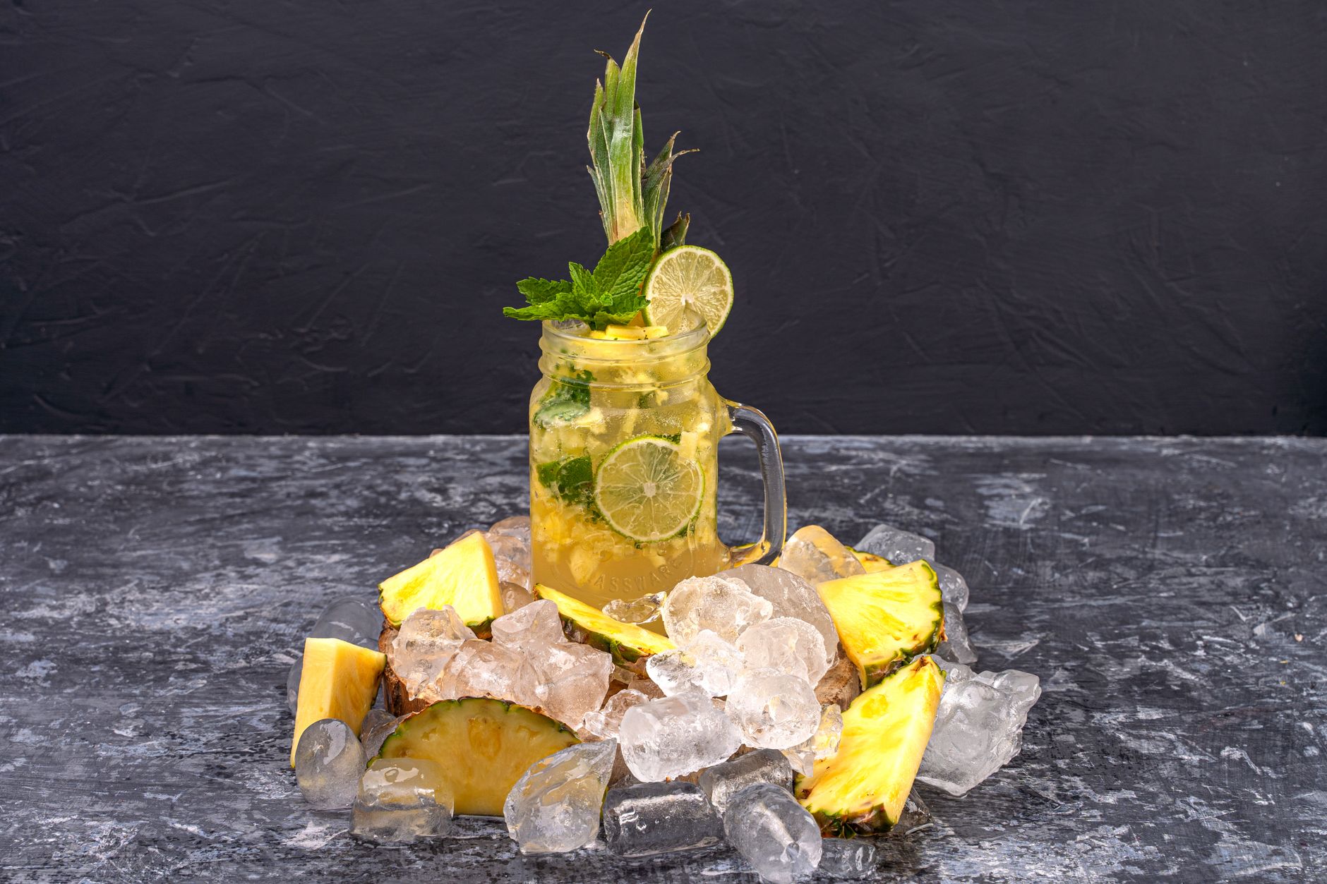 Frosted Pineapple Lemon Gelatin