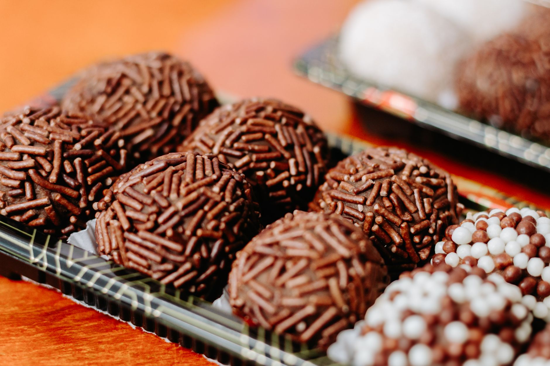 Brazilian chocolate truffles - brigadeiro