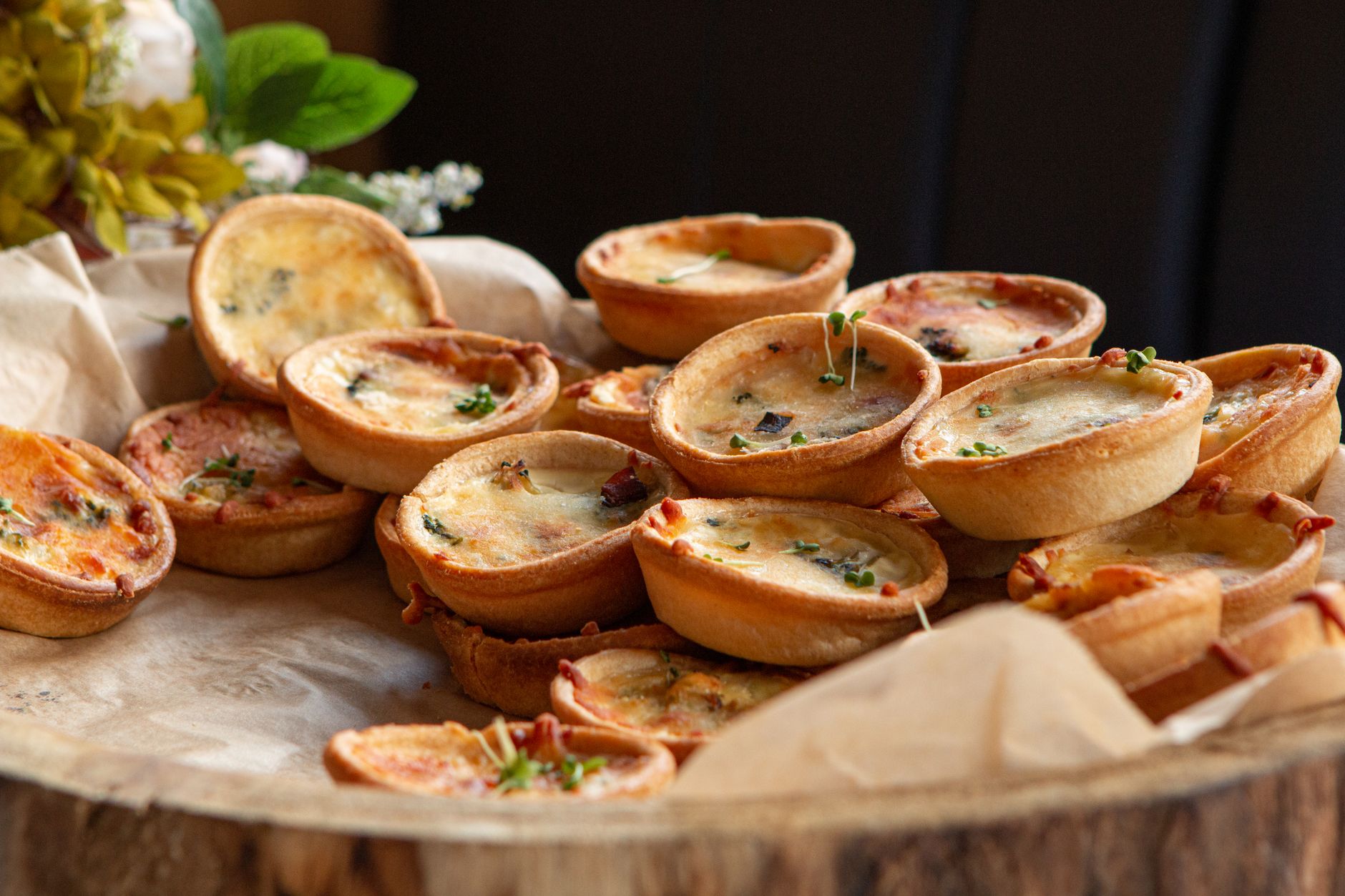 Bacon Quiche Tarts