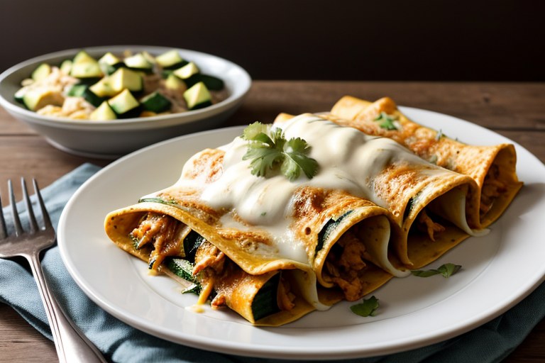 Zucchini Enchiladas