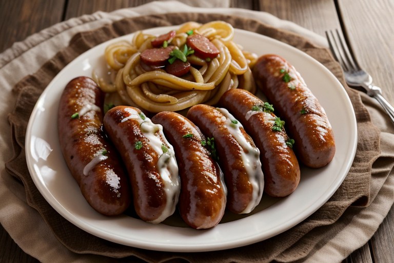 Italian Sausages with Provolone