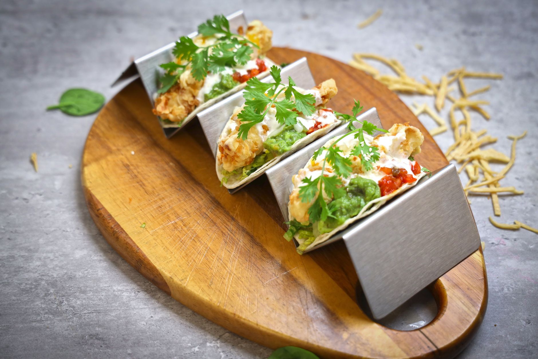 Chipotle Ranch Chicken Tacos