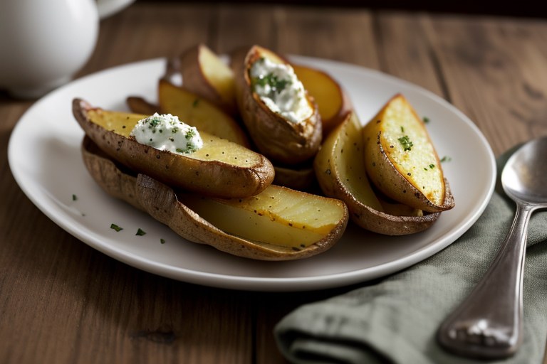 Air-Fryer Potato Skins