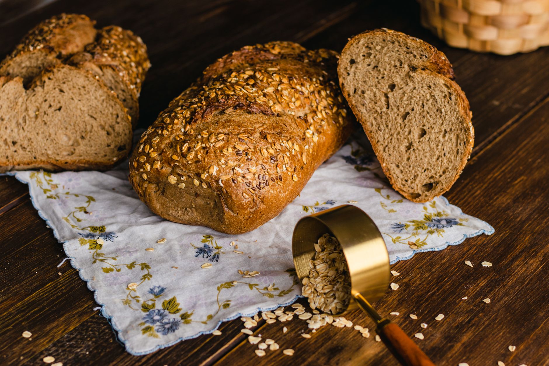 Oatmeal Molasses Bread