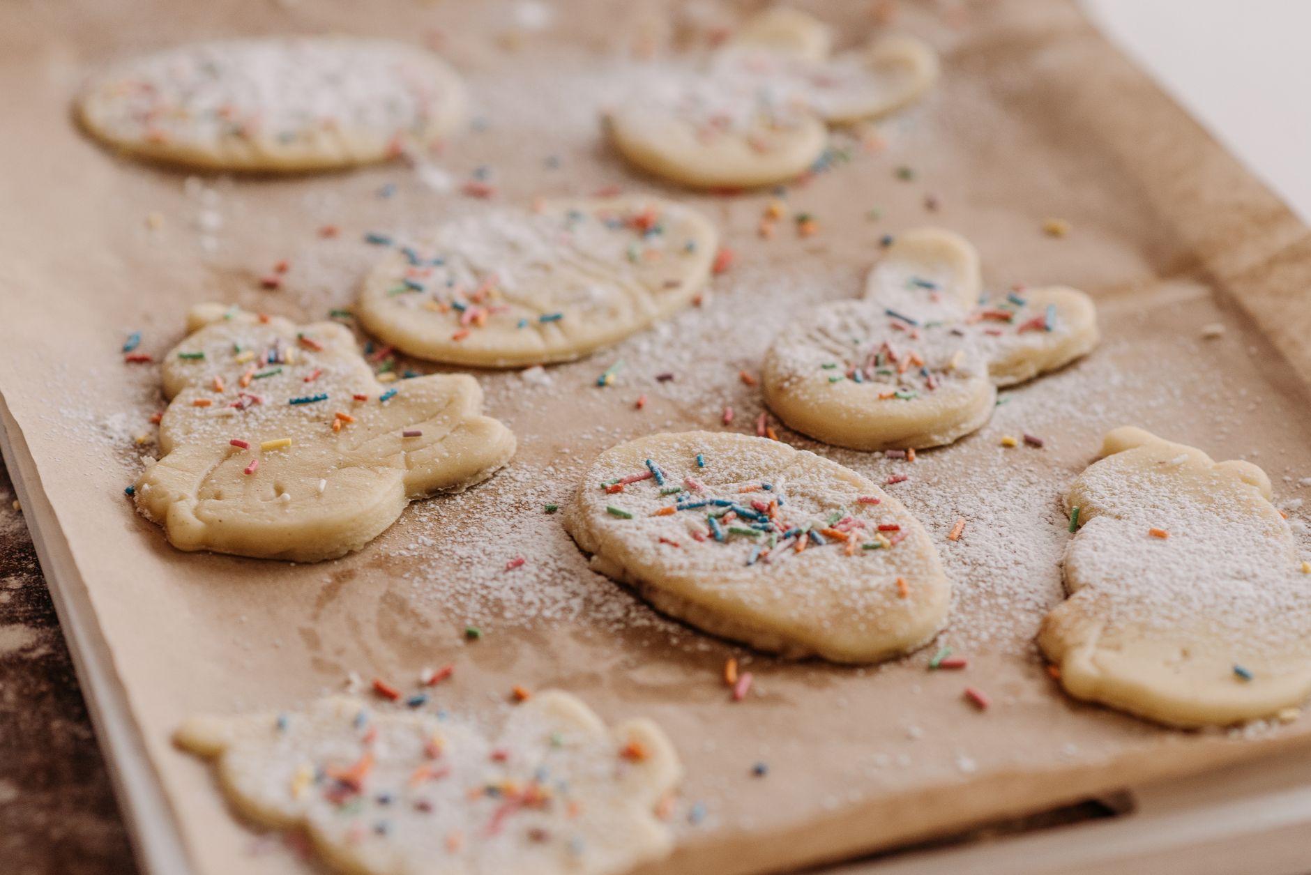 3-Ingredient Sugar Cookies