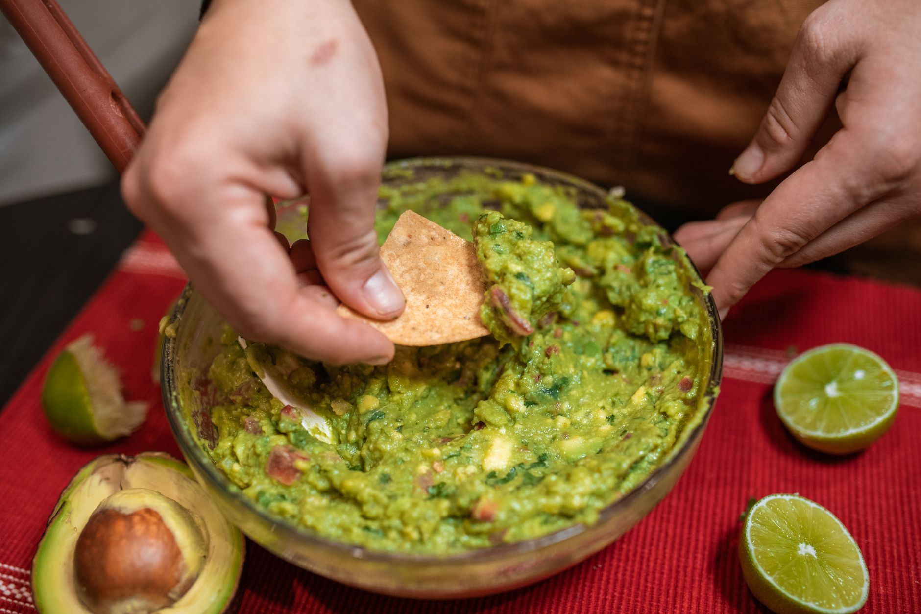 Traditional Mexican Guacamole
