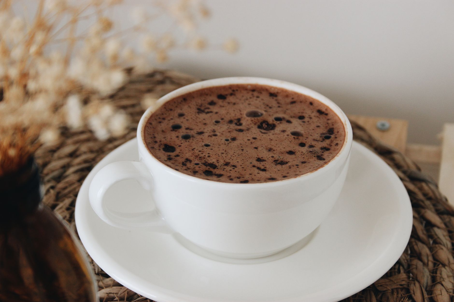 Triple choc hot chocolate