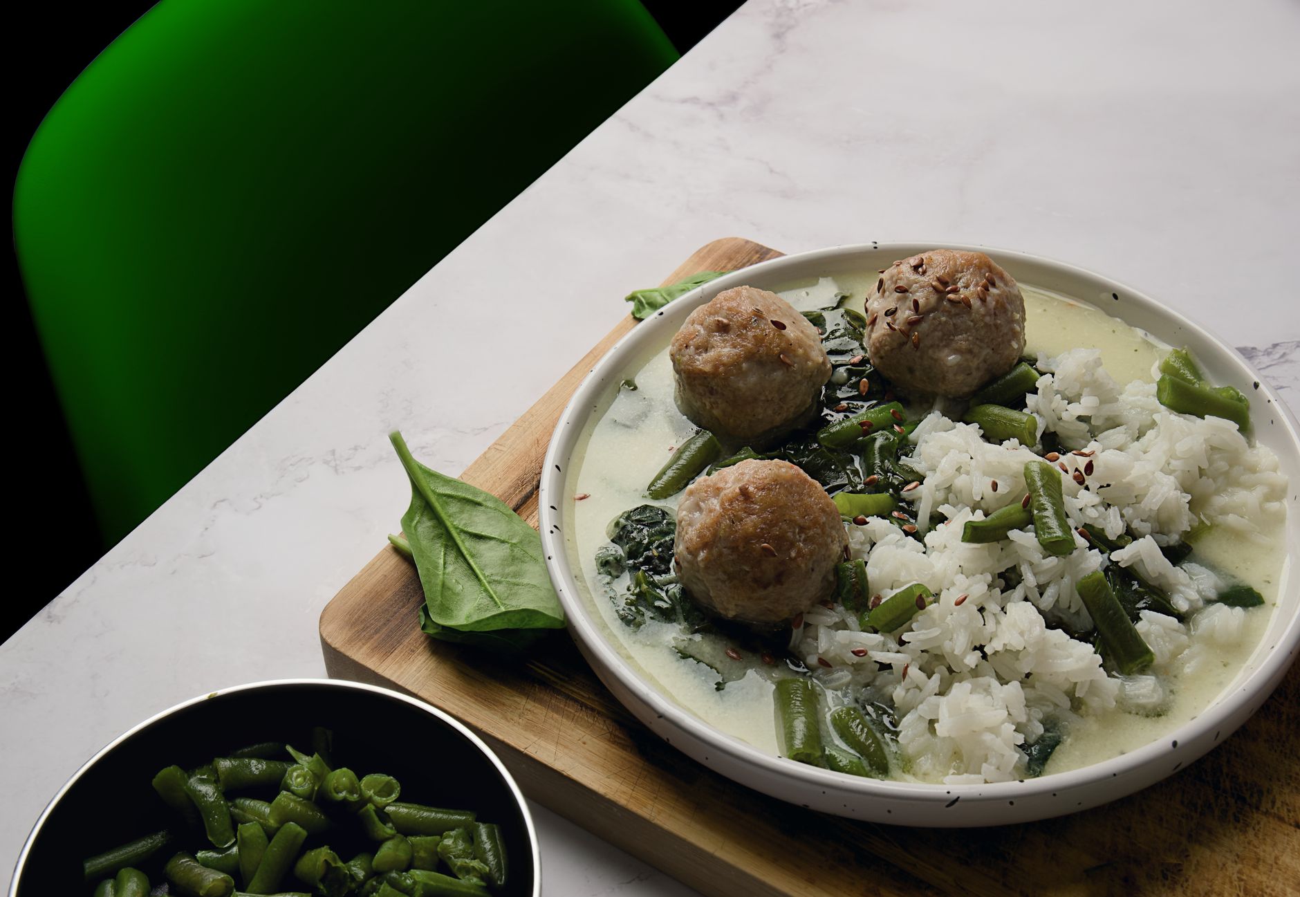 Spinach and Feta Turkey Meatballs