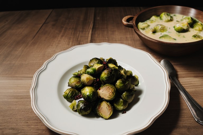 Brussels Sprouts au Gratin