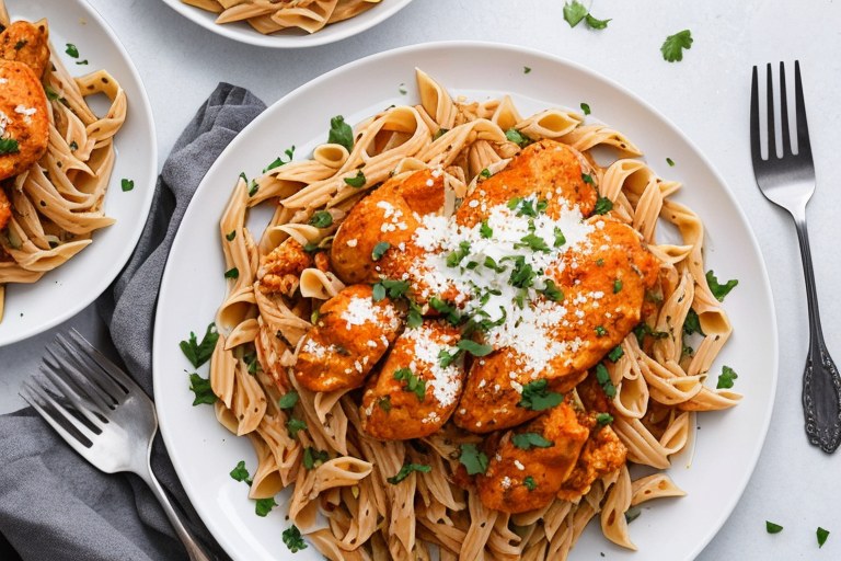Buffalo Chicken Pasta