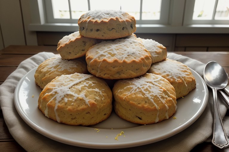 Triple Citrus Scones