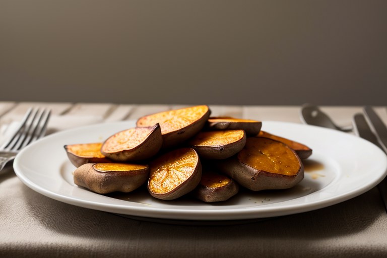 Streuseled Sweet Potatoes