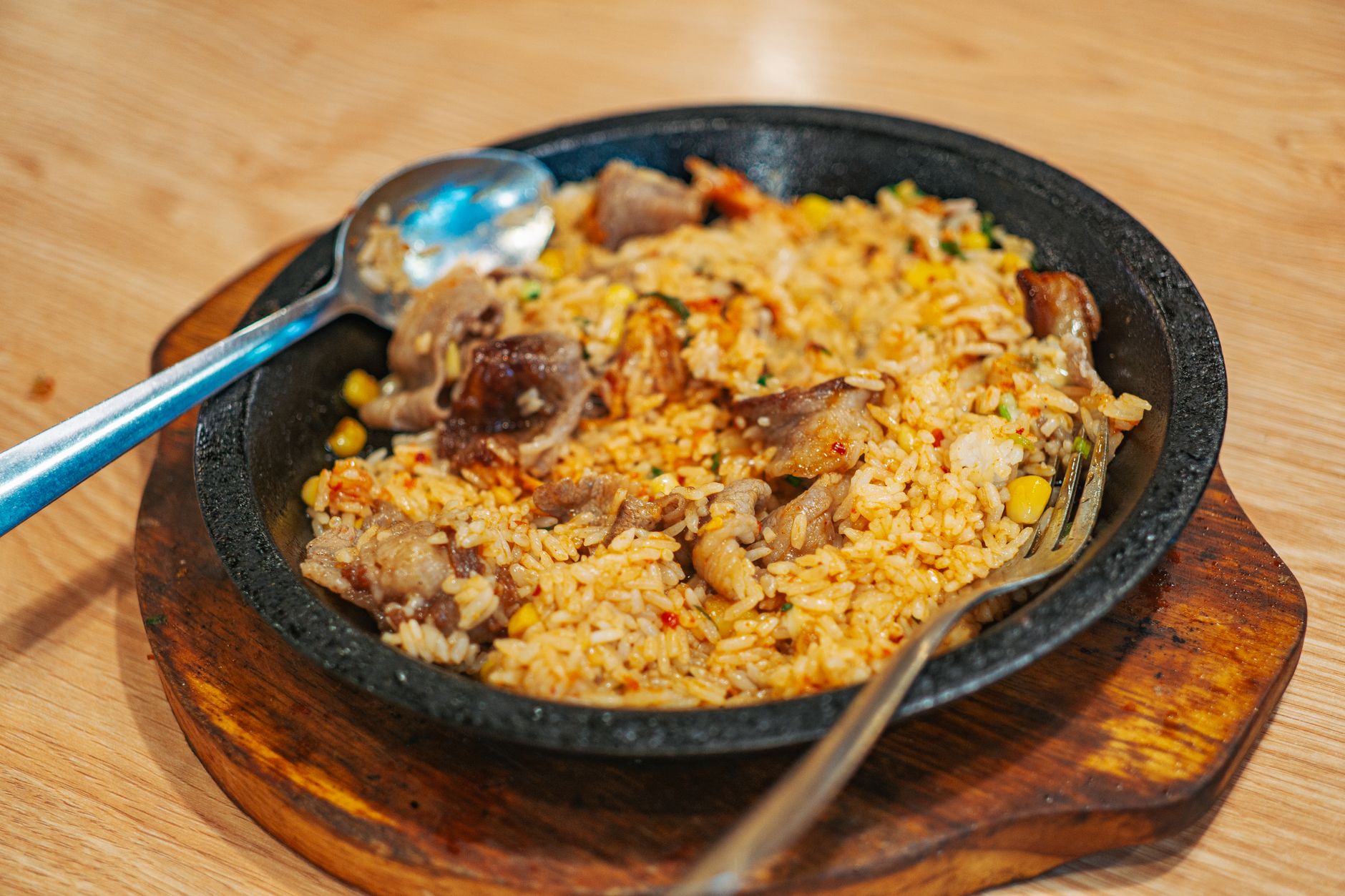 Hamburger and Rice Hot Dish