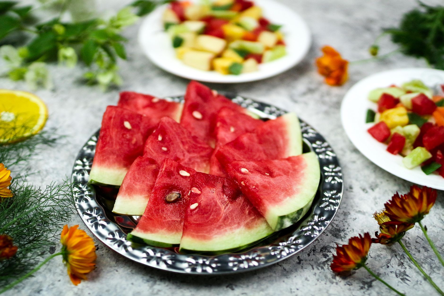 Juicy Watermelon Salad