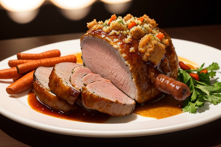 Sausage-Stuffed Pork Roast