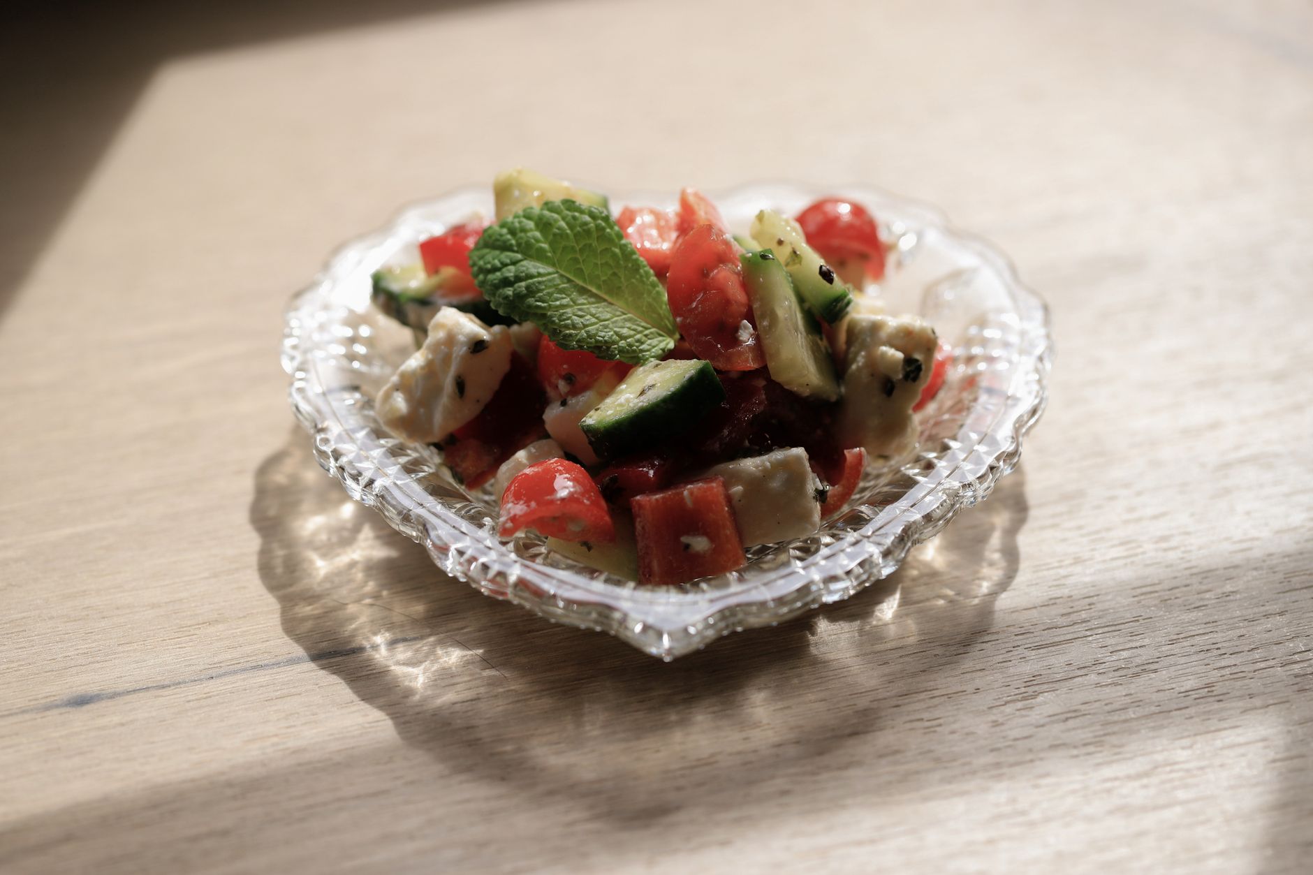Minted Cucumber Salad