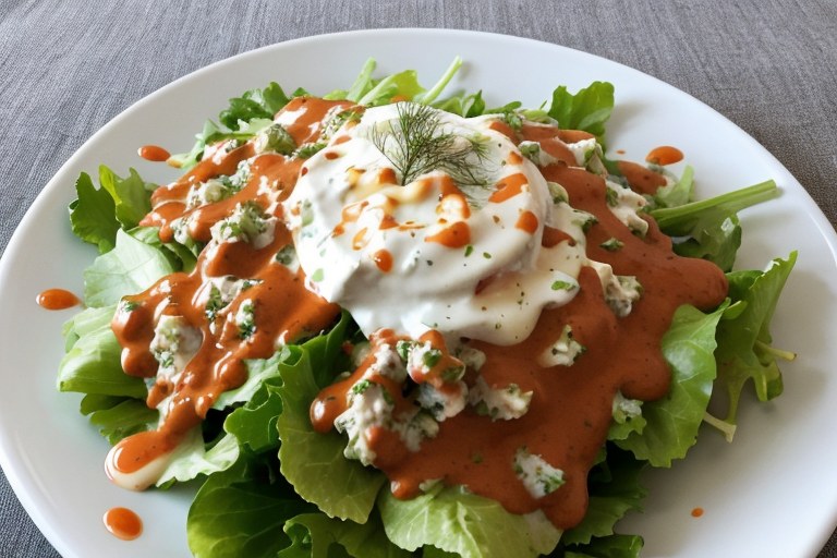 Cheeseburger Salad with Animal Sauce Dressing
