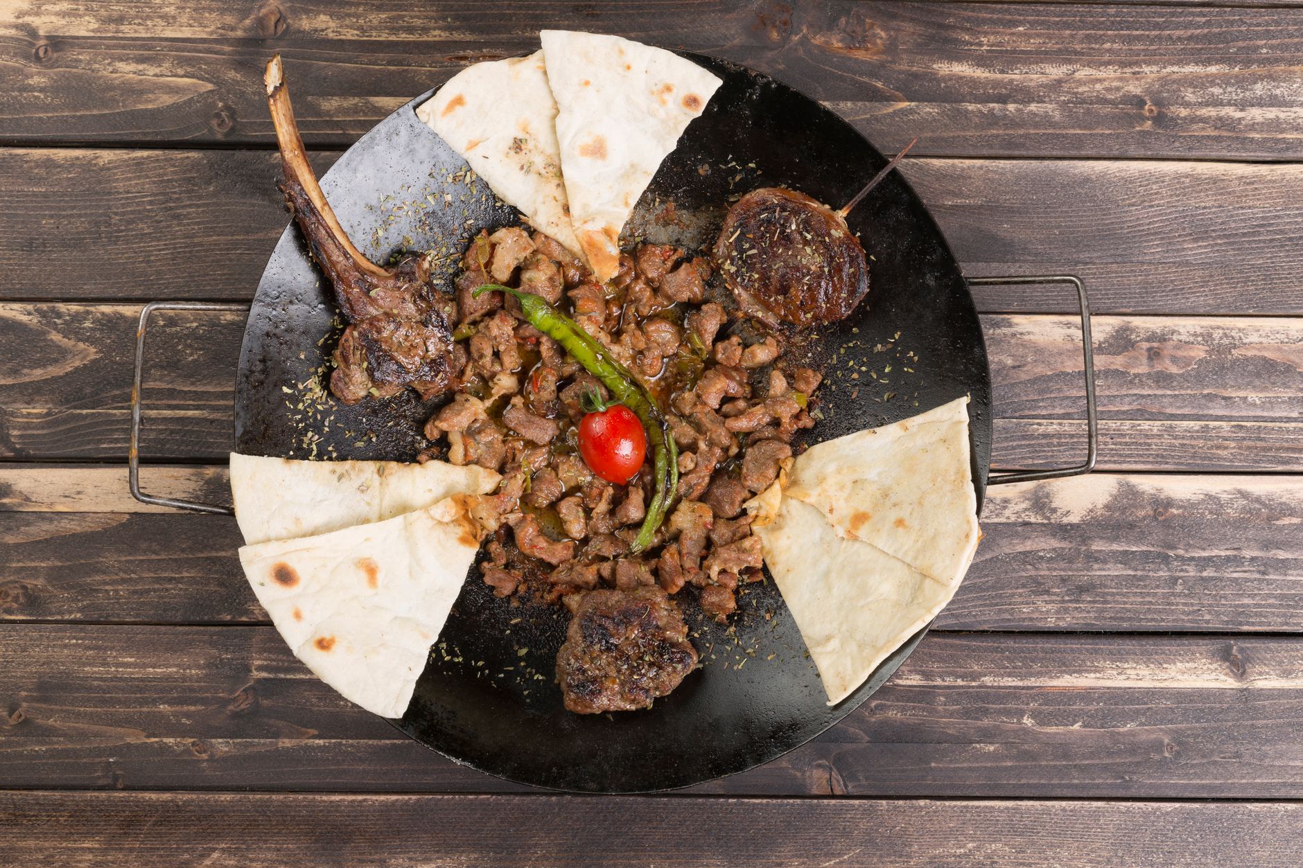 Turkish lamb pilau