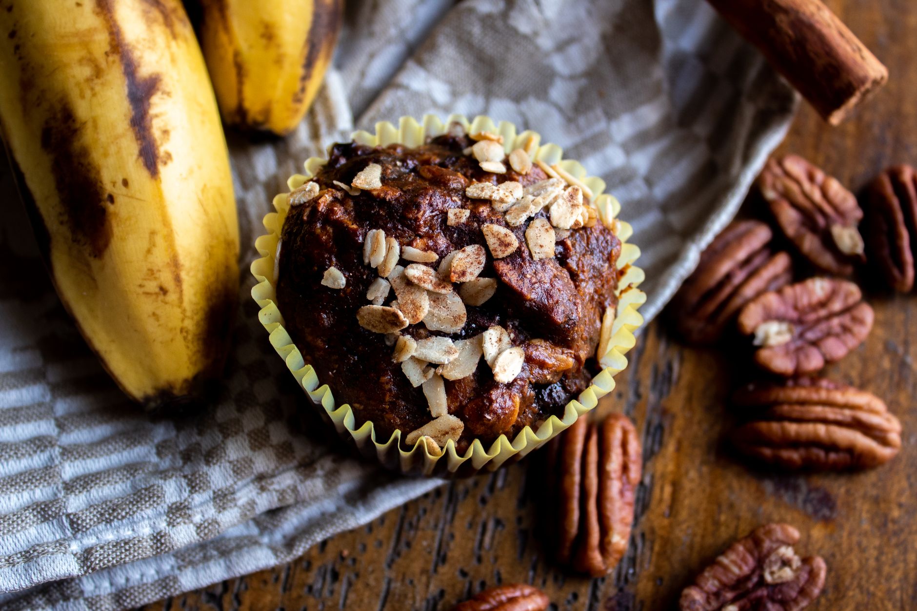 Vegan Banana Muffins