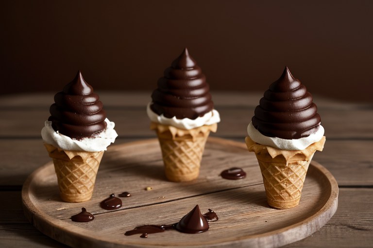 Homemade cornettos
