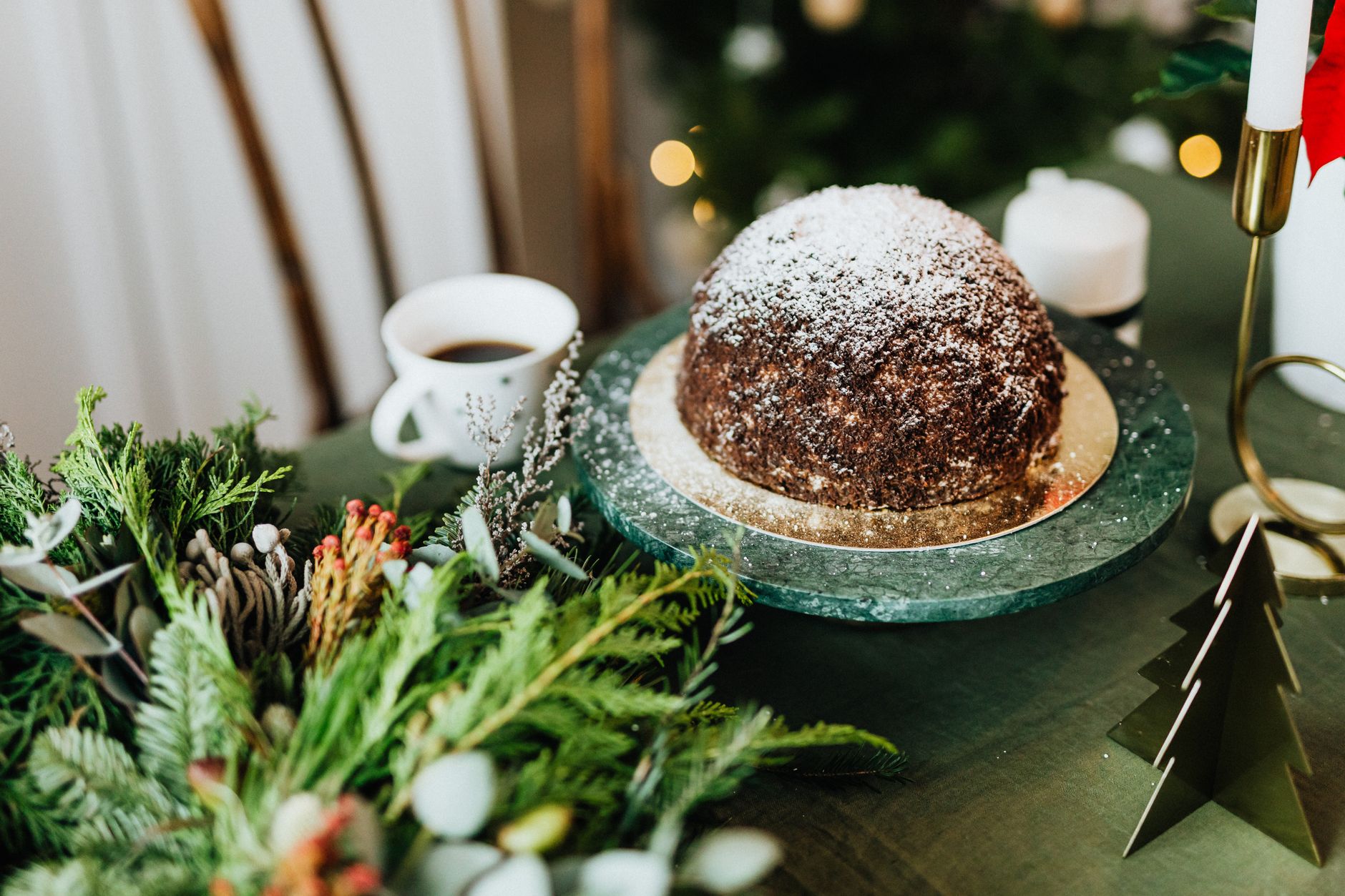 Christmas sticky toffee pudding