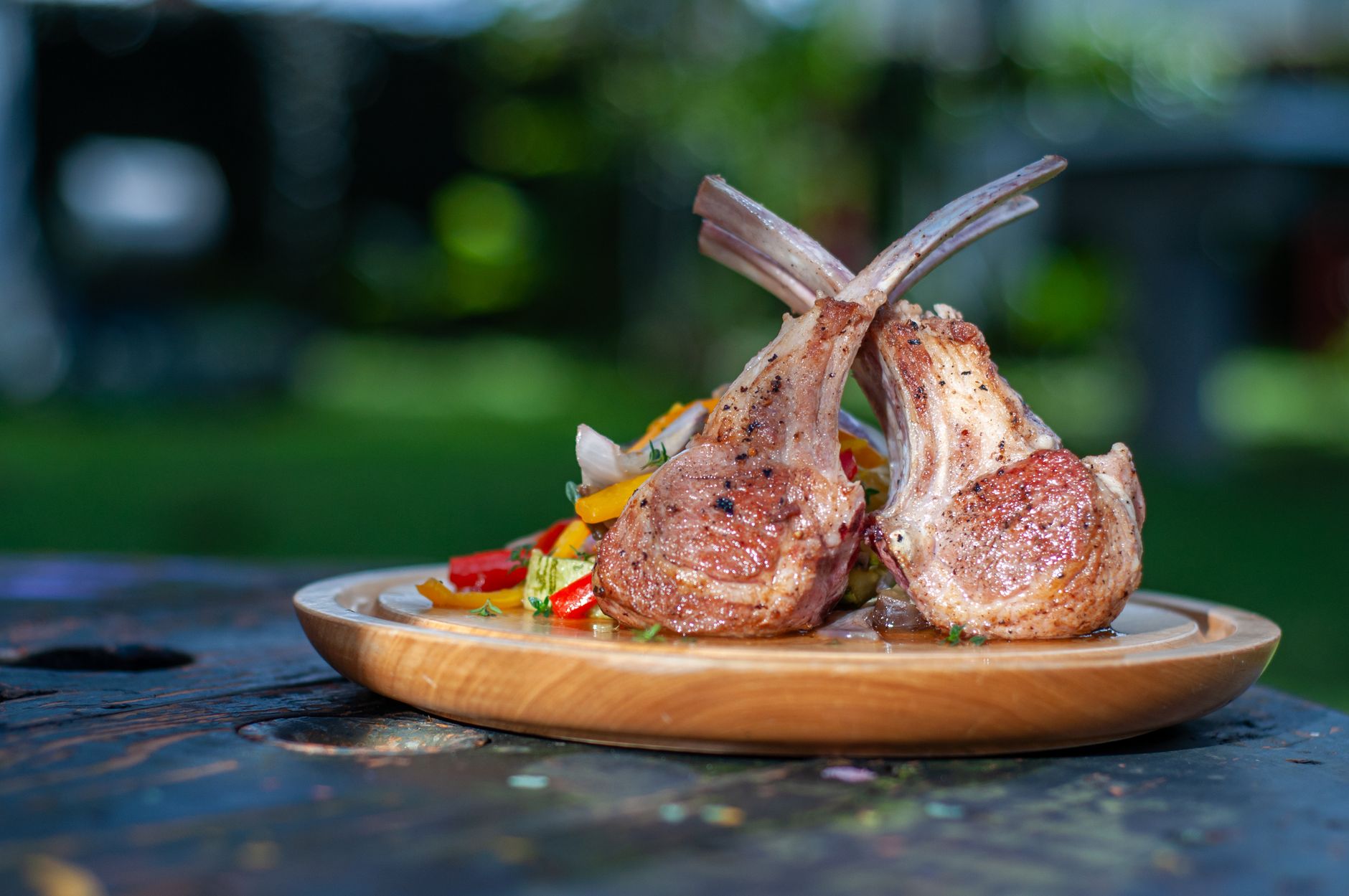 Skillet Lamb Chops
